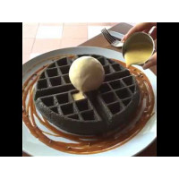 Belgian Waffle Mix Chocolate Charcoal 4000g