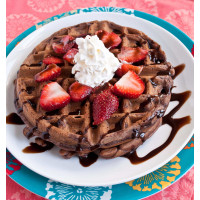 Belgian Waffle Mix Chocolate Strawberry 4000g