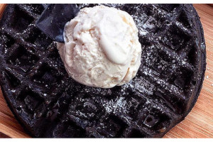 Belgian Waffle Premix Vanilla Charcoal 400g