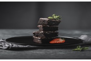 Brownie Premix Chocolate Charcoal - 4000g