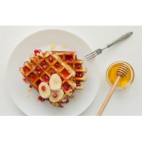 Belgian Waffle Premix Banana Cream 4000g