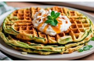 Belgian Waffle Premix Green Apple 4000g