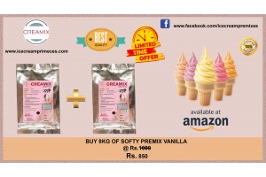 SOFTY PREMIX VANILLA 8 KG