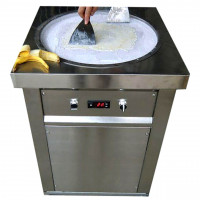 Ice Cream Roll Machine  - Round Pan 50 cm