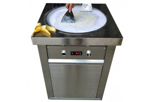 Ice Cream Roll Machine  - Round Pan 50 cm