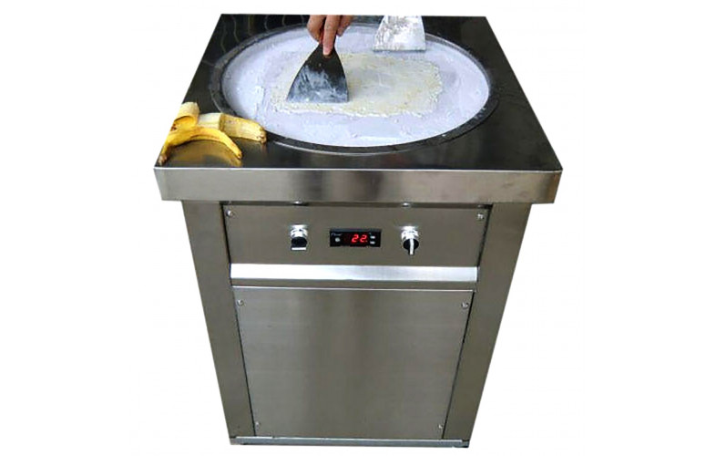 Ice Cream Roll Machine  - Round Pan 50 cm